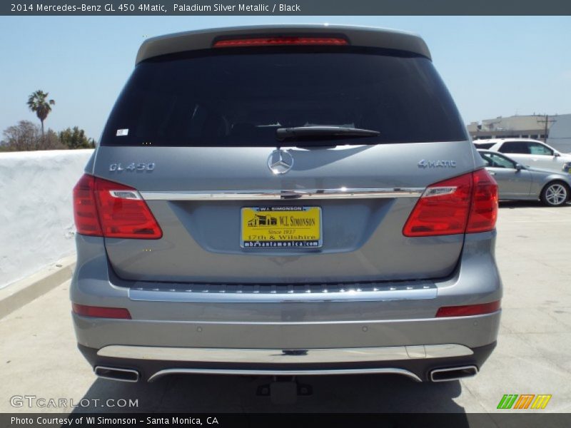 Paladium Silver Metallic / Black 2014 Mercedes-Benz GL 450 4Matic