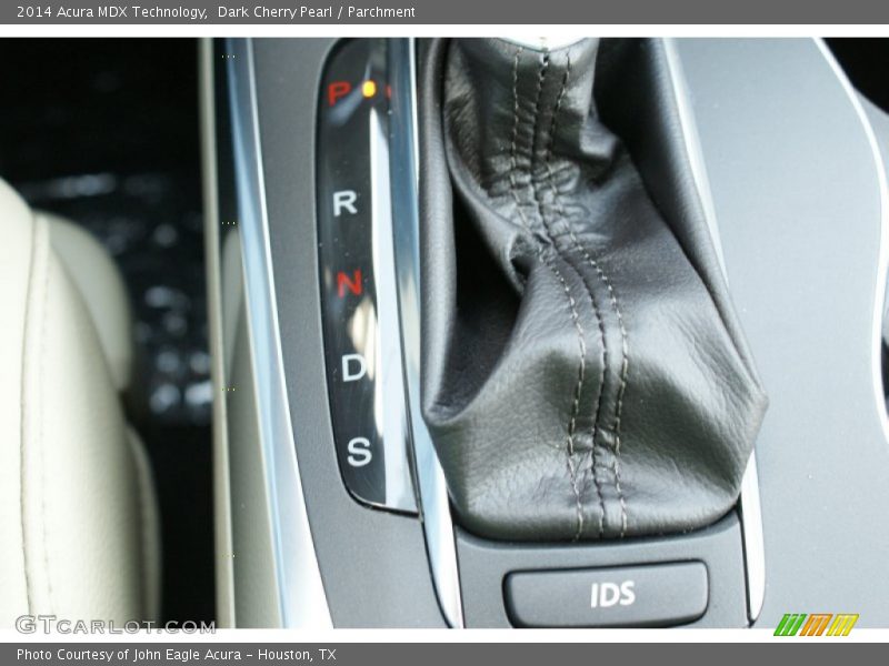 Dark Cherry Pearl / Parchment 2014 Acura MDX Technology