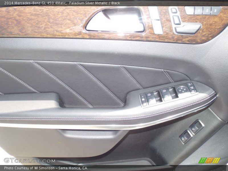 Paladium Silver Metallic / Black 2014 Mercedes-Benz GL 450 4Matic