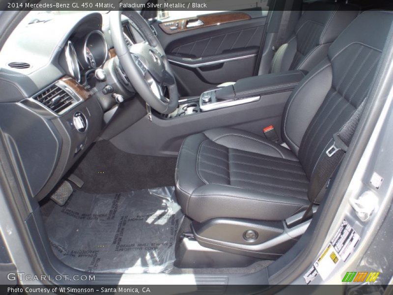 Paladium Silver Metallic / Black 2014 Mercedes-Benz GL 450 4Matic