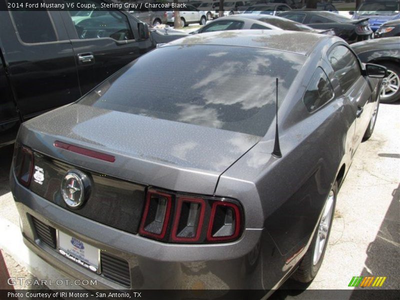 Sterling Gray / Charcoal Black 2014 Ford Mustang V6 Coupe