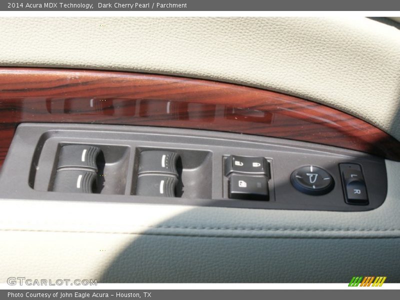 Dark Cherry Pearl / Parchment 2014 Acura MDX Technology