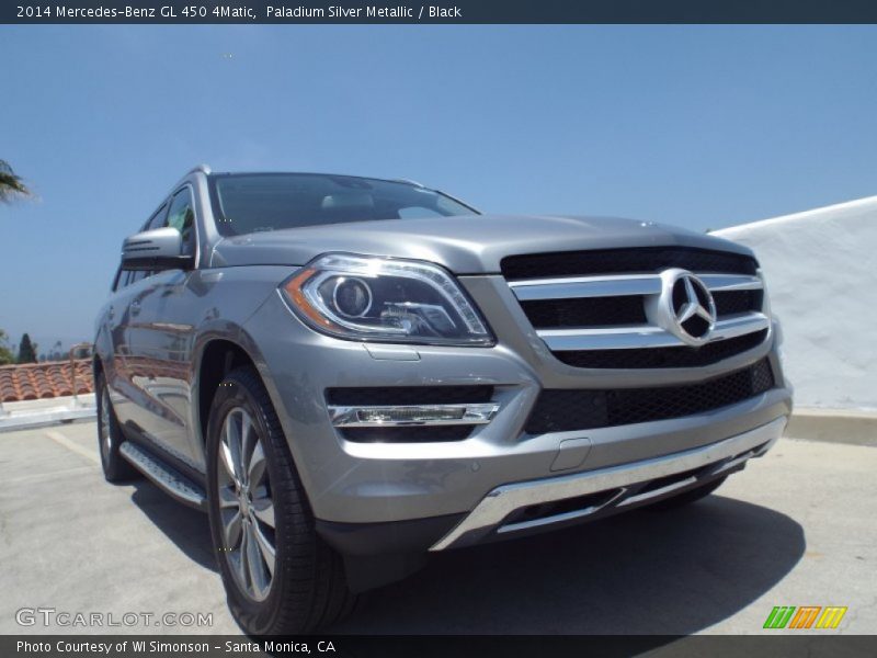 Paladium Silver Metallic / Black 2014 Mercedes-Benz GL 450 4Matic