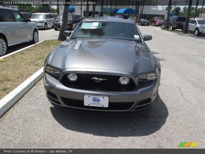 Sterling Gray / Charcoal Black 2014 Ford Mustang GT Coupe