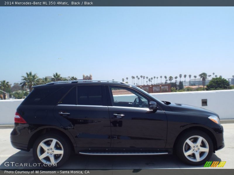 Black / Black 2014 Mercedes-Benz ML 350 4Matic