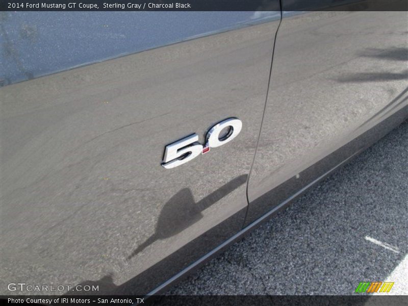 Sterling Gray / Charcoal Black 2014 Ford Mustang GT Coupe