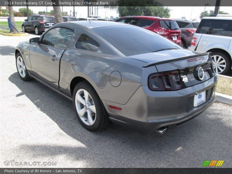 Sterling Gray / Charcoal Black 2014 Ford Mustang GT Coupe