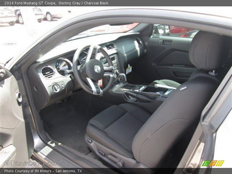 Sterling Gray / Charcoal Black 2014 Ford Mustang GT Coupe