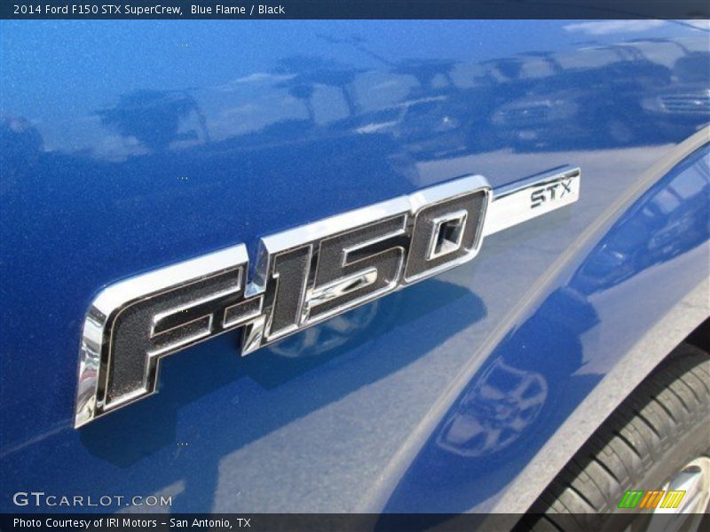 Blue Flame / Black 2014 Ford F150 STX SuperCrew