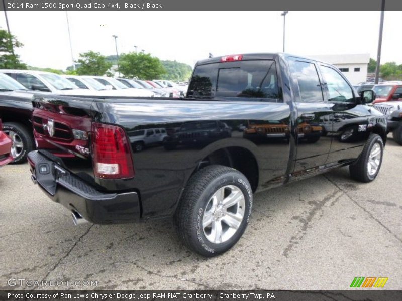 Black / Black 2014 Ram 1500 Sport Quad Cab 4x4