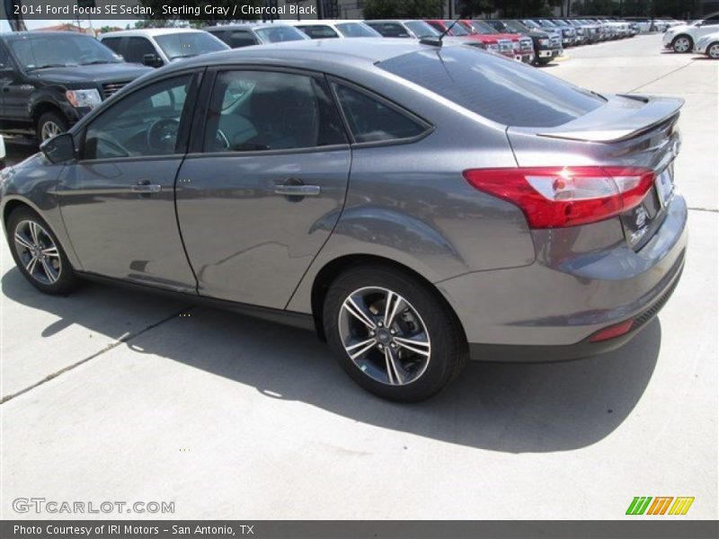 Sterling Gray / Charcoal Black 2014 Ford Focus SE Sedan