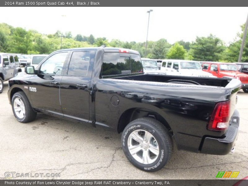 Black / Black 2014 Ram 1500 Sport Quad Cab 4x4