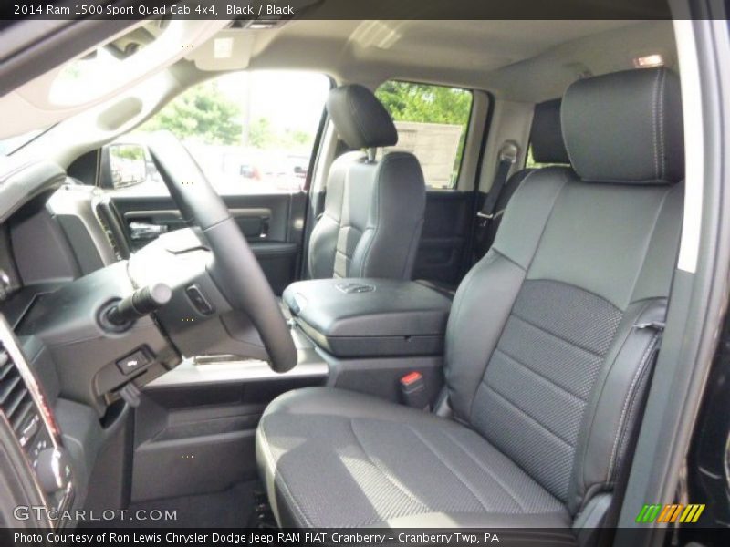 Black / Black 2014 Ram 1500 Sport Quad Cab 4x4