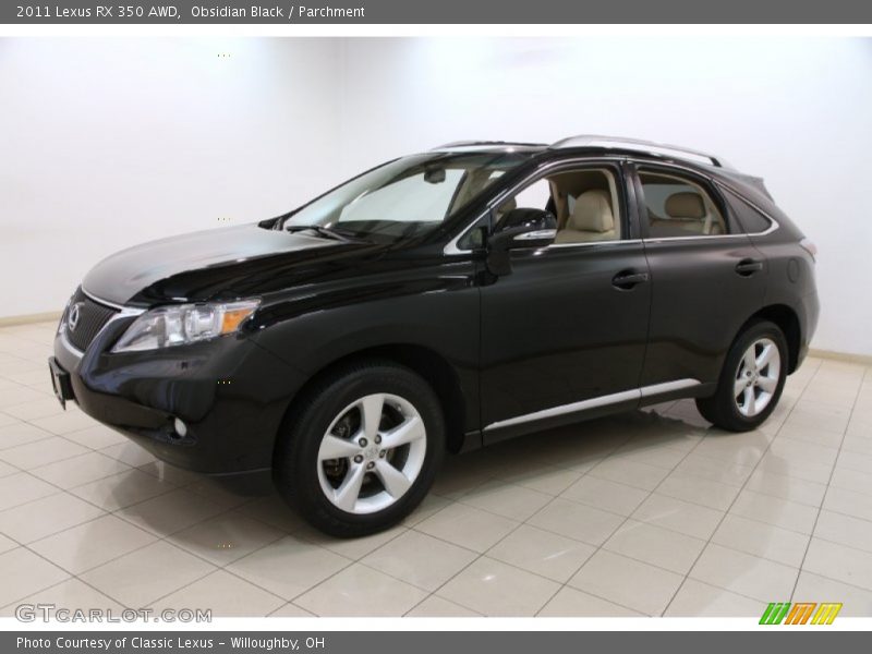 Obsidian Black / Parchment 2011 Lexus RX 350 AWD