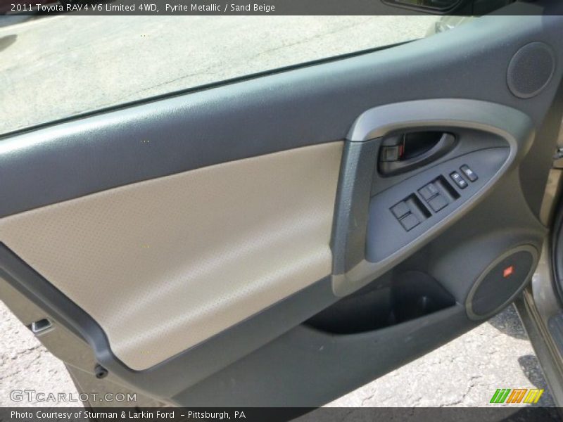 Pyrite Metallic / Sand Beige 2011 Toyota RAV4 V6 Limited 4WD