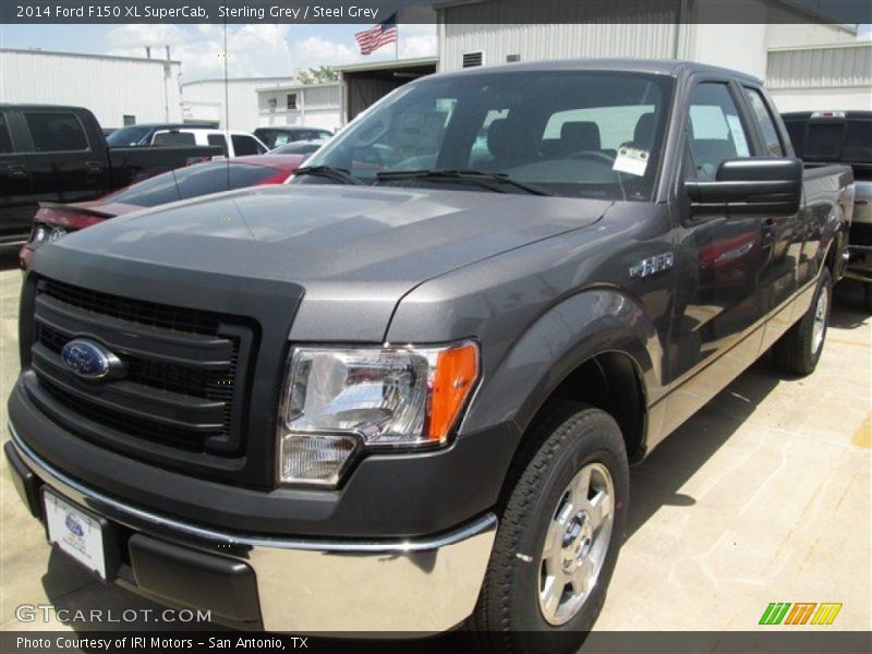 Sterling Grey / Steel Grey 2014 Ford F150 XL SuperCab