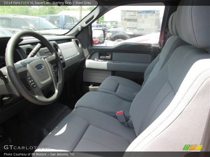 Sterling Grey / Steel Grey 2014 Ford F150 XL SuperCab