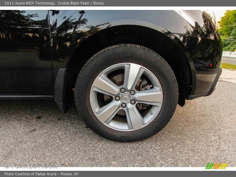 Crystal Black Pearl / Ebony 2011 Acura MDX Technology