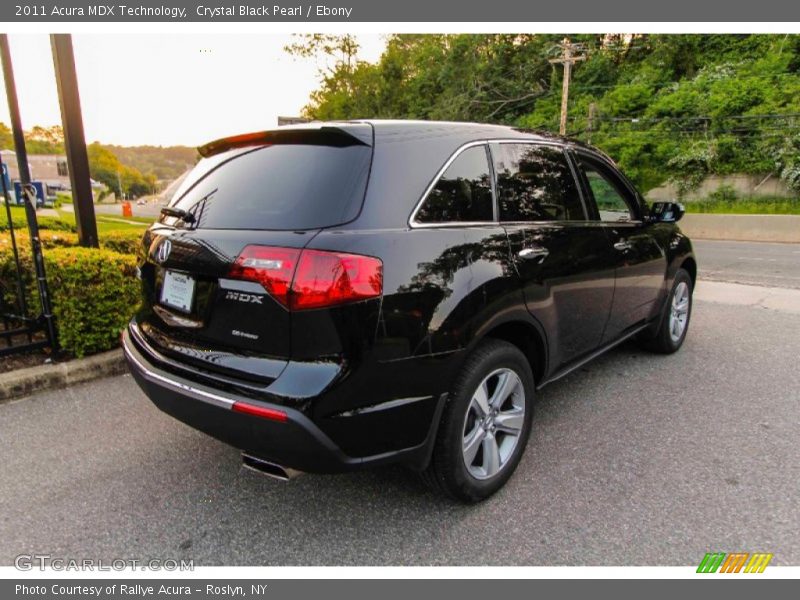 Crystal Black Pearl / Ebony 2011 Acura MDX Technology