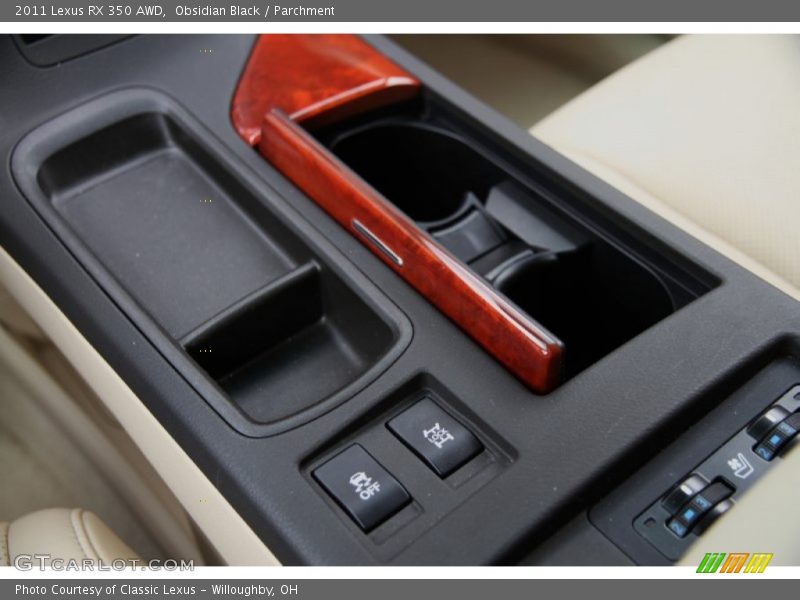 Obsidian Black / Parchment 2011 Lexus RX 350 AWD