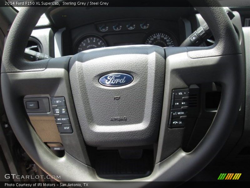 Sterling Grey / Steel Grey 2014 Ford F150 XL SuperCab