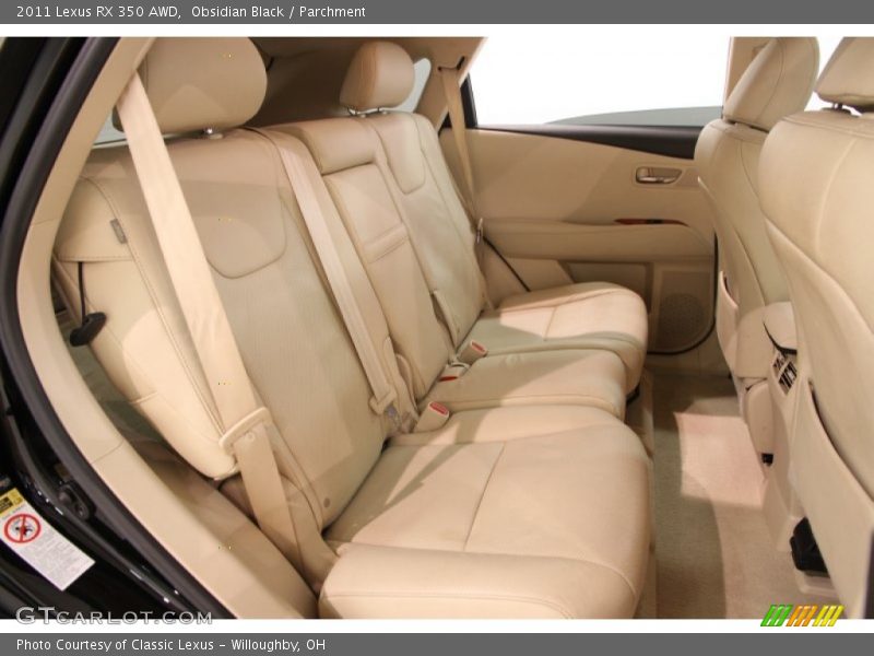 Obsidian Black / Parchment 2011 Lexus RX 350 AWD