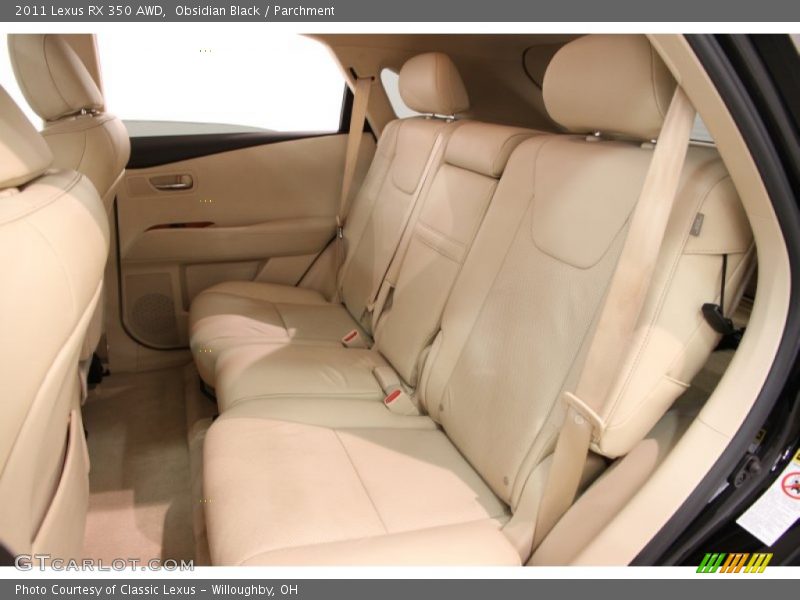 Obsidian Black / Parchment 2011 Lexus RX 350 AWD