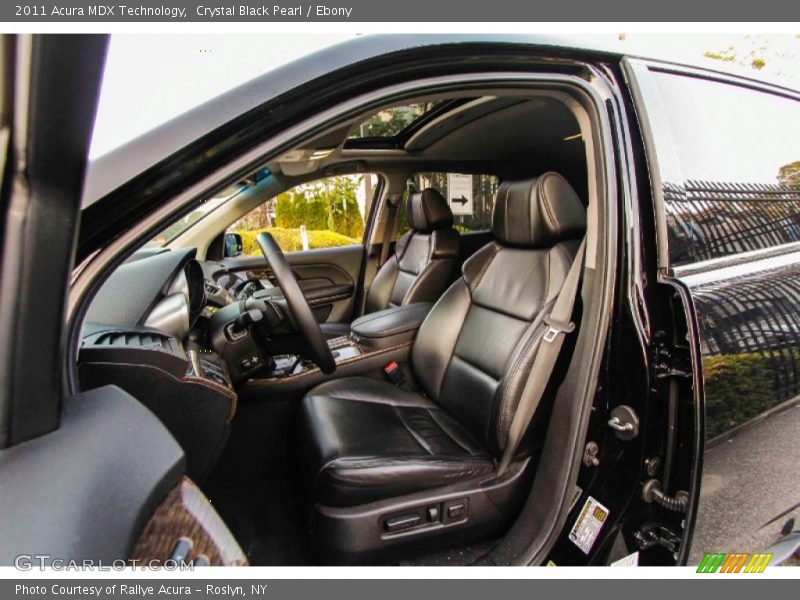 Crystal Black Pearl / Ebony 2011 Acura MDX Technology