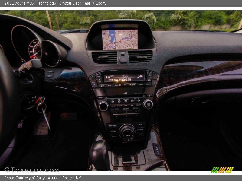 Crystal Black Pearl / Ebony 2011 Acura MDX Technology