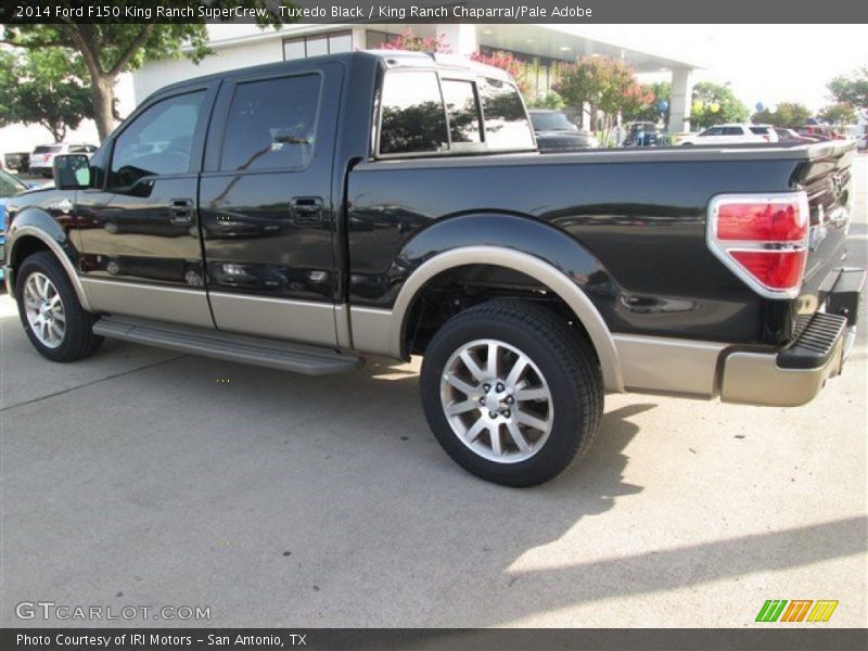 Tuxedo Black / King Ranch Chaparral/Pale Adobe 2014 Ford F150 King Ranch SuperCrew