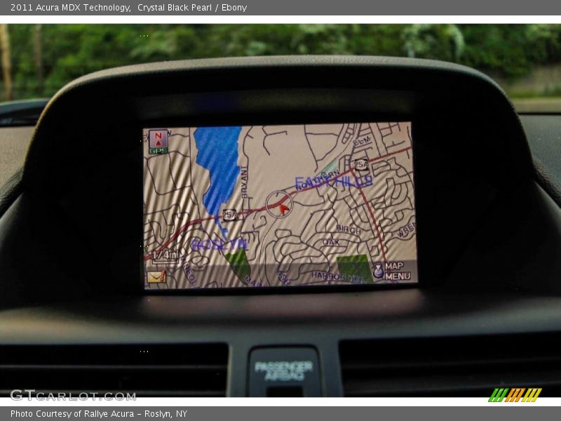 Crystal Black Pearl / Ebony 2011 Acura MDX Technology