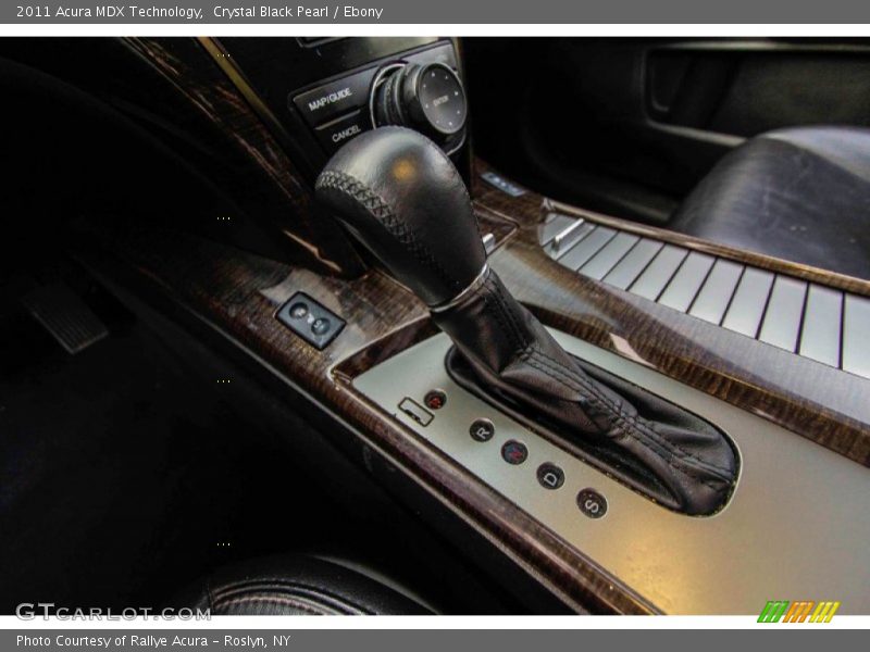 Crystal Black Pearl / Ebony 2011 Acura MDX Technology