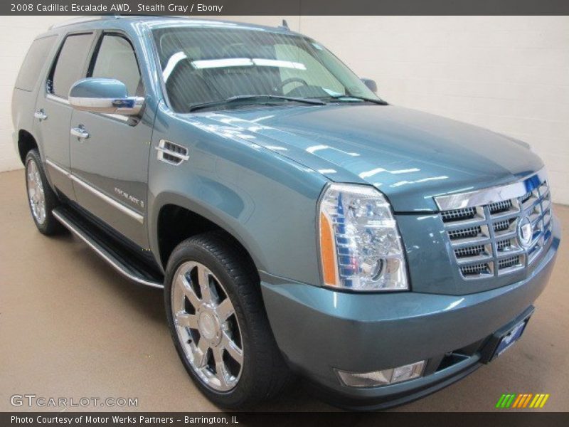 Stealth Gray / Ebony 2008 Cadillac Escalade AWD