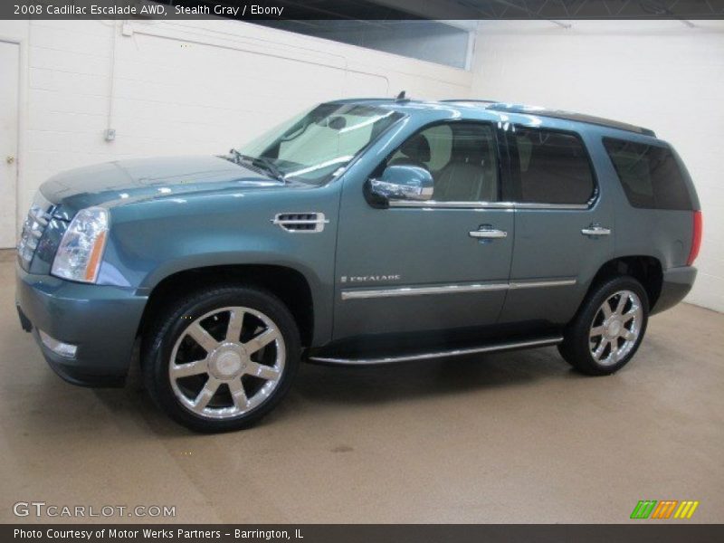 Stealth Gray / Ebony 2008 Cadillac Escalade AWD
