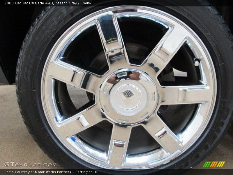 Stealth Gray / Ebony 2008 Cadillac Escalade AWD