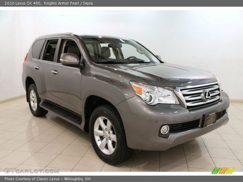 Knights Armor Pearl / Sepia 2010 Lexus GX 460