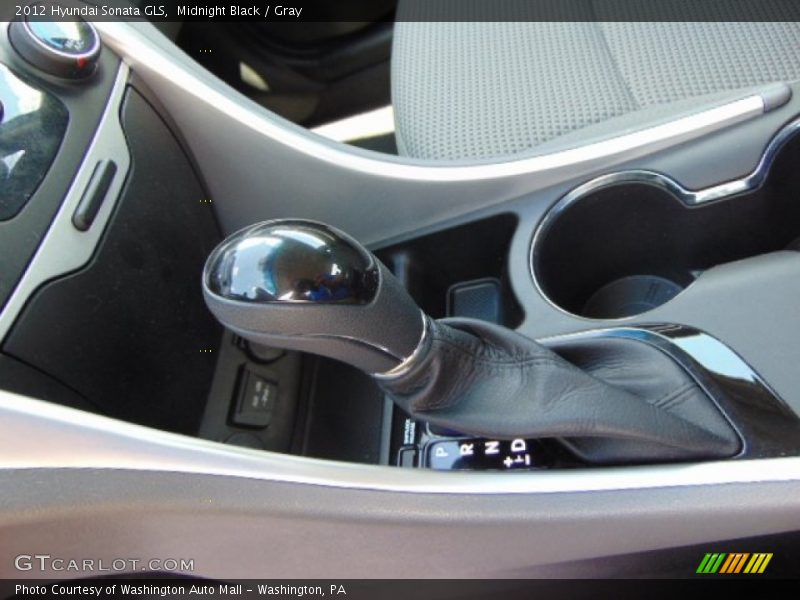 Midnight Black / Gray 2012 Hyundai Sonata GLS
