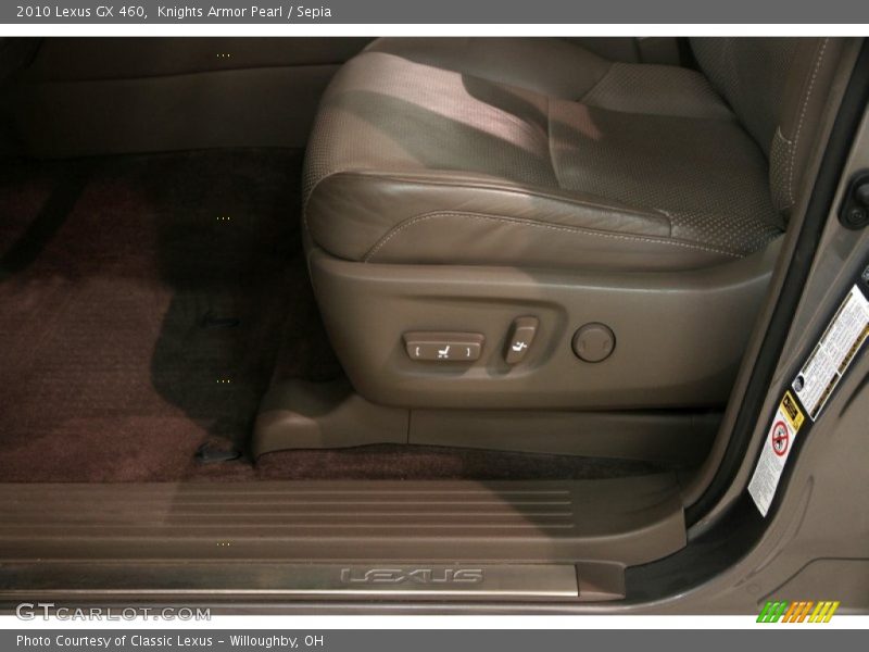 Knights Armor Pearl / Sepia 2010 Lexus GX 460