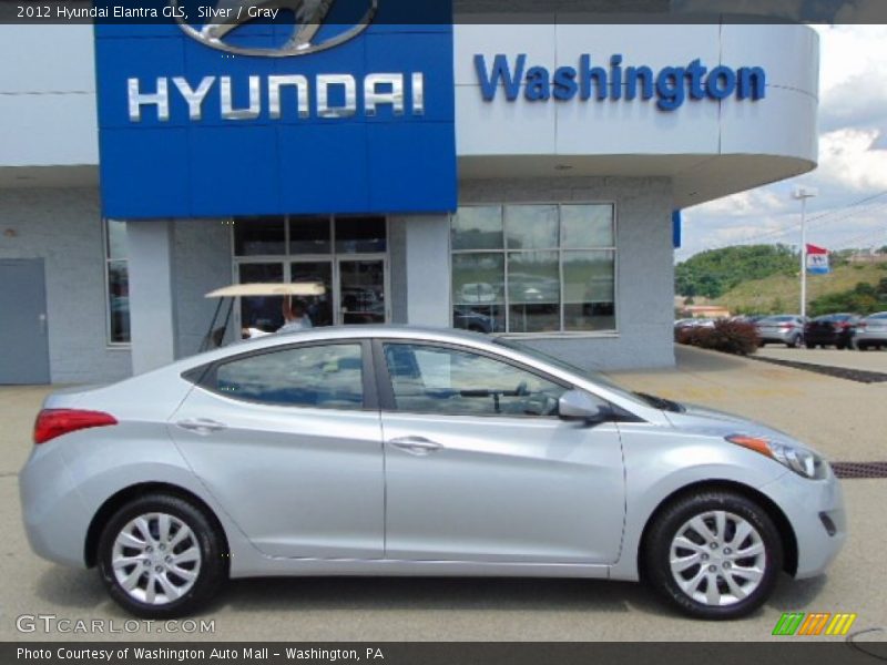 Silver / Gray 2012 Hyundai Elantra GLS
