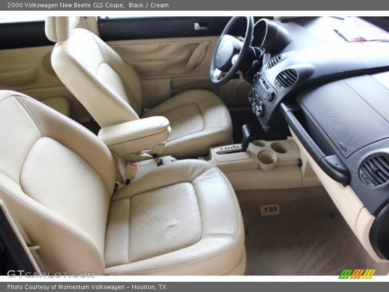 Black / Cream 2000 Volkswagen New Beetle GLS Coupe