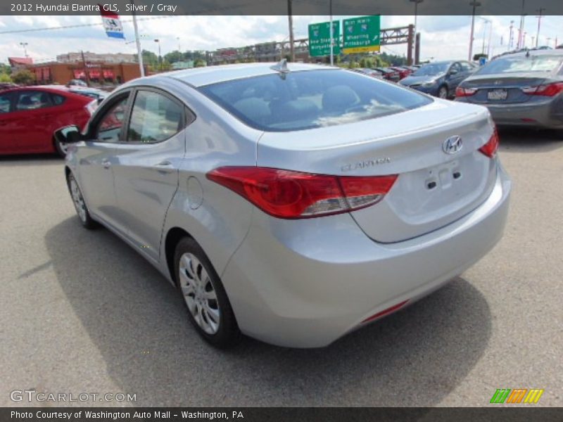 Silver / Gray 2012 Hyundai Elantra GLS