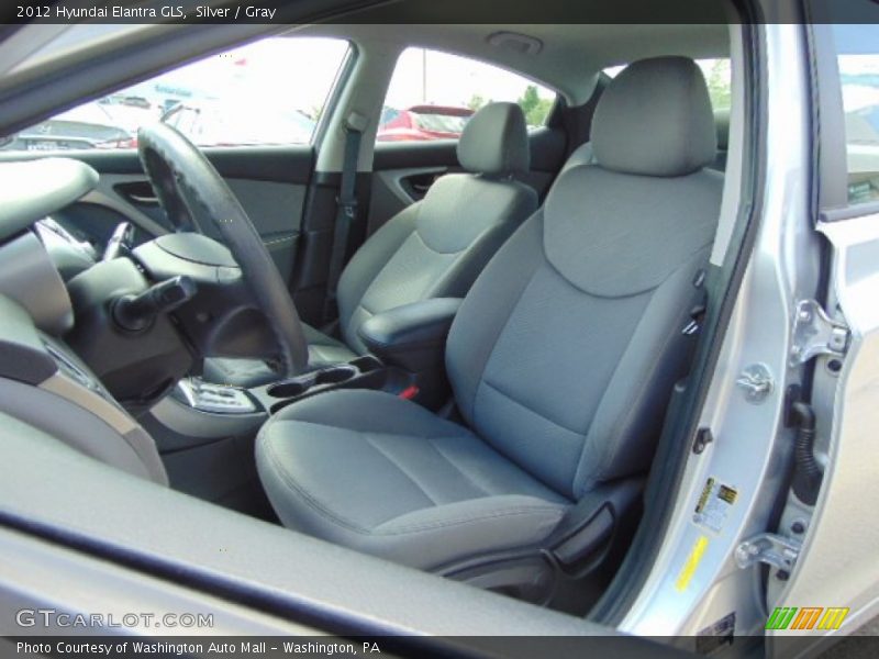 Silver / Gray 2012 Hyundai Elantra GLS