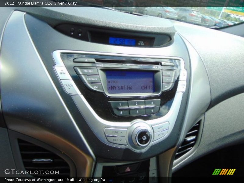 Silver / Gray 2012 Hyundai Elantra GLS