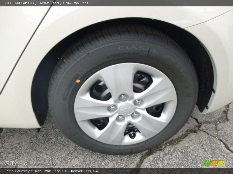 Desert Sand / Gray Two Tone 2015 Kia Forte LX