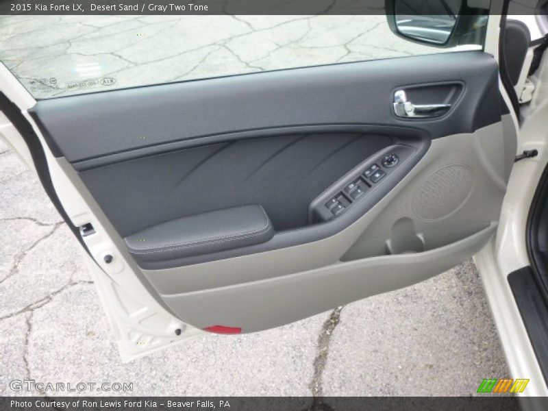 Desert Sand / Gray Two Tone 2015 Kia Forte LX