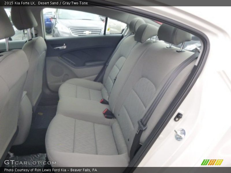 Desert Sand / Gray Two Tone 2015 Kia Forte LX
