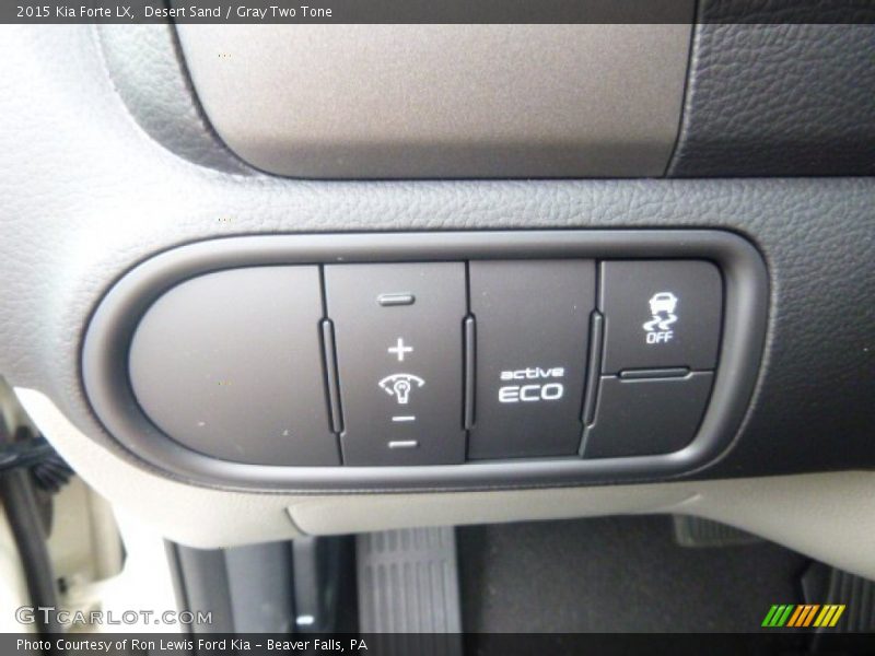 Desert Sand / Gray Two Tone 2015 Kia Forte LX