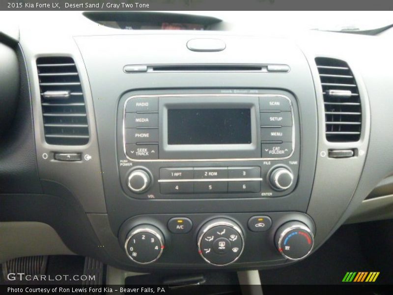 Desert Sand / Gray Two Tone 2015 Kia Forte LX