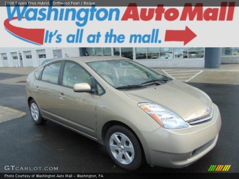 Driftwood Pearl / Bisque 2008 Toyota Prius Hybrid