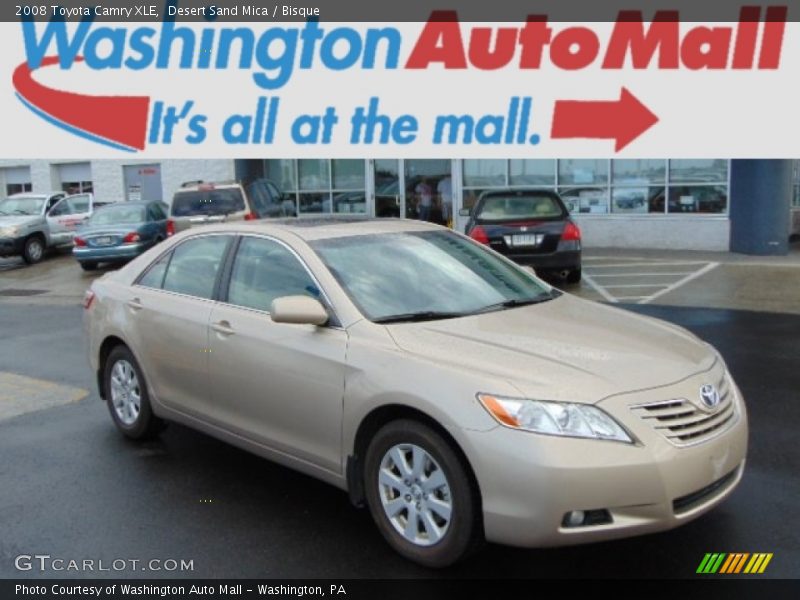 Desert Sand Mica / Bisque 2008 Toyota Camry XLE